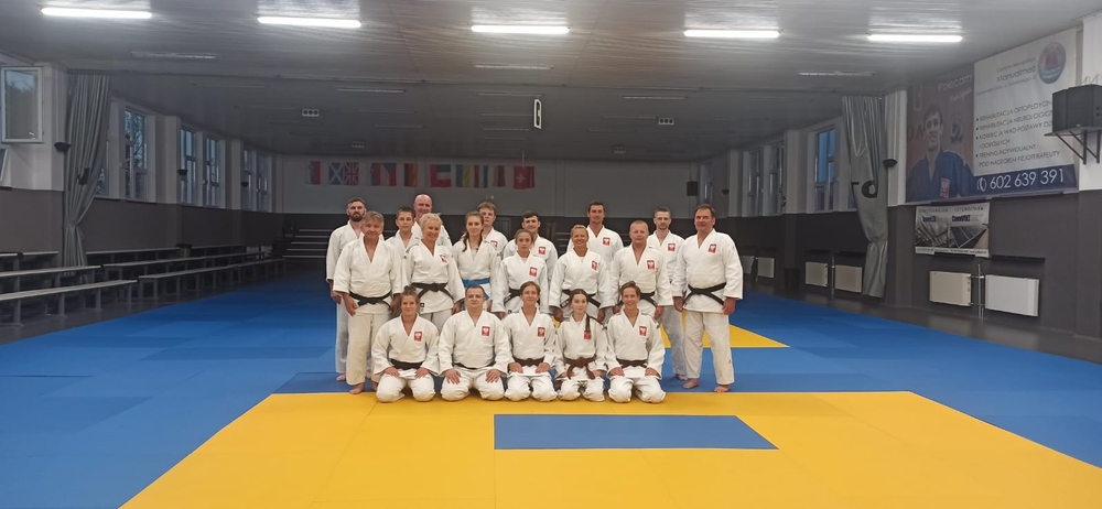 zawodnicy AZS Łódź podczas zgrupowania Kadry Polski Judo Kata 