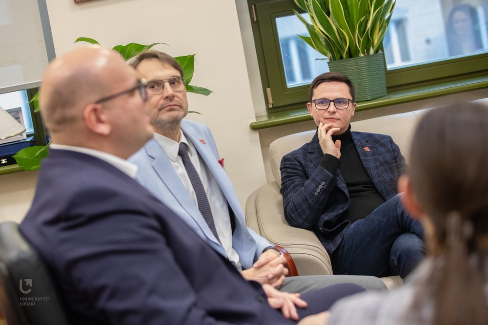 Podpisanie umowy ŁKS x UniLodz